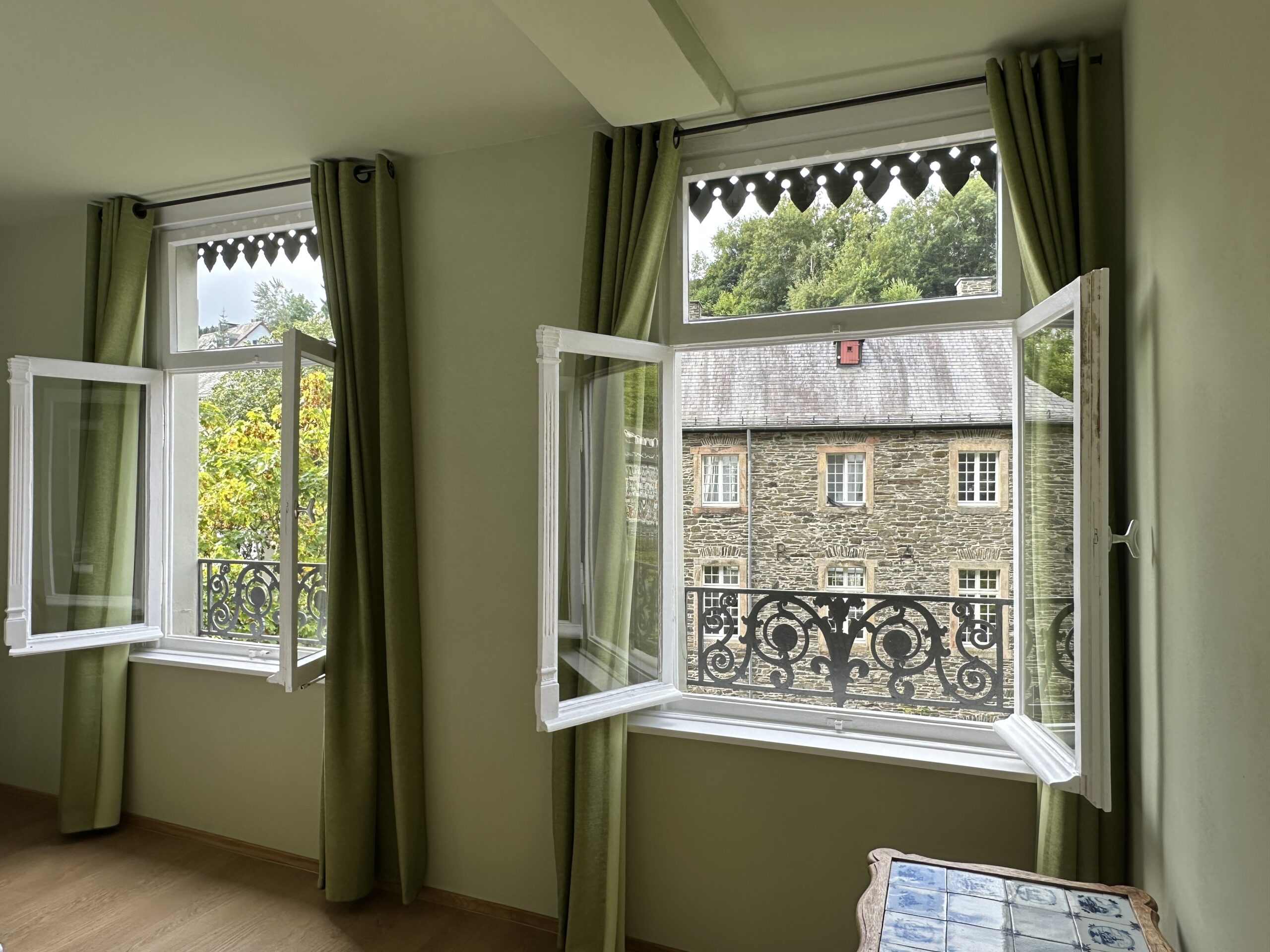 Ausblick Schlafzimmer